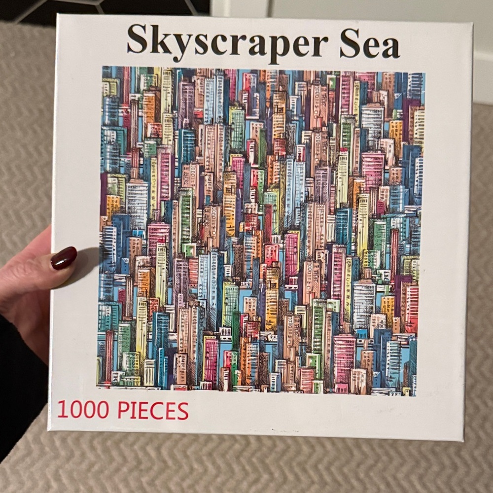 Skyscraper Sea 1000 Piece Puzzle